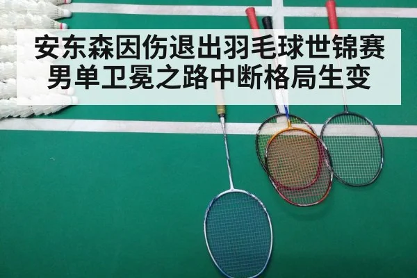 安东森因伤退出羽毛球世锦赛 男单卫冕之路中断格局生变